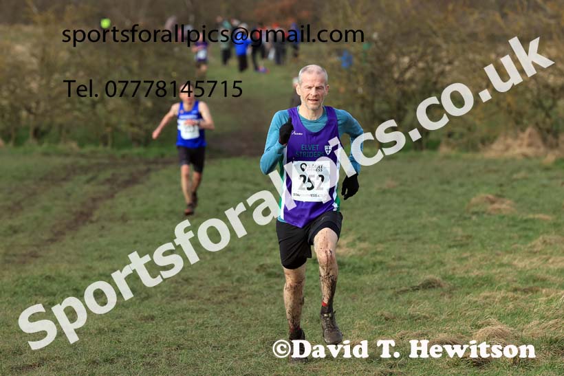 Mens 35 to 64, 2024 NEMAA Cross Country Champs., Wallsend. Photo: David T. Hewitson/Sports for All Pics